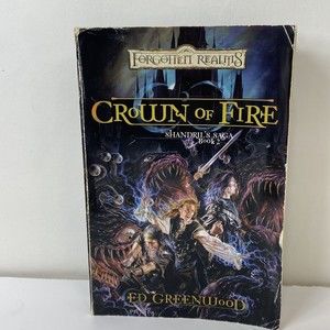 Forgotten Realms Crown Of Fire Spellfire, Shandril's Saga Book 2 Ed Greenwood